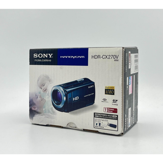 アンソニーピート(Anthony Peto)の中古 箱付 完品 ソニー SONY HDビデオカメラ Handycam CX27(ビデオカメラ)