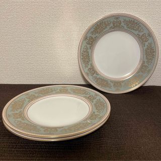 ウェッジウッド(WEDGWOOD)のウェッジウッド　コロンビア　セージグリーン　デザートプレート　20.5cm(食器)