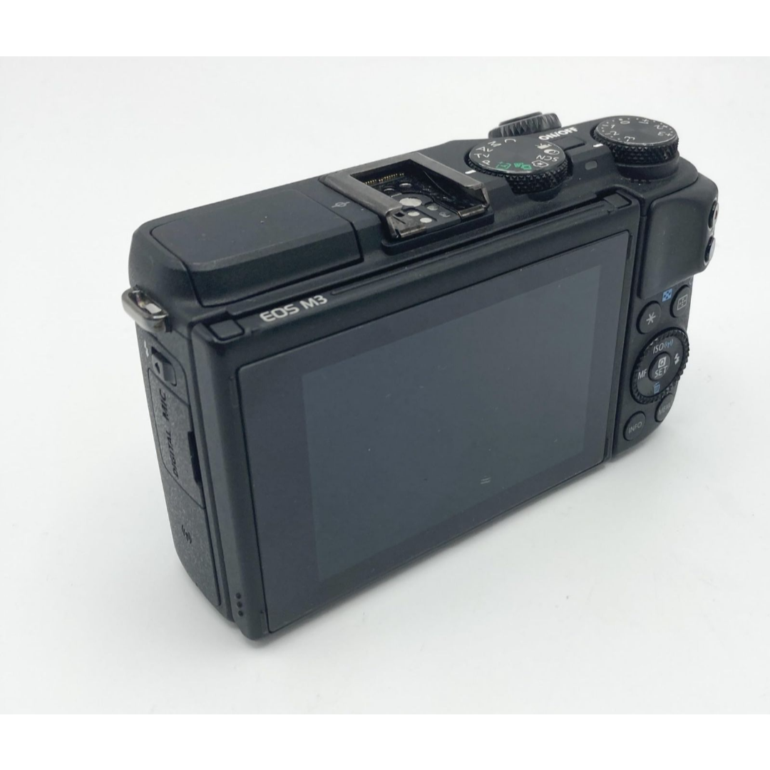 Canon ミラーレス一眼カメラ EOS M3 ダブルレンズキット(ブラッ 2