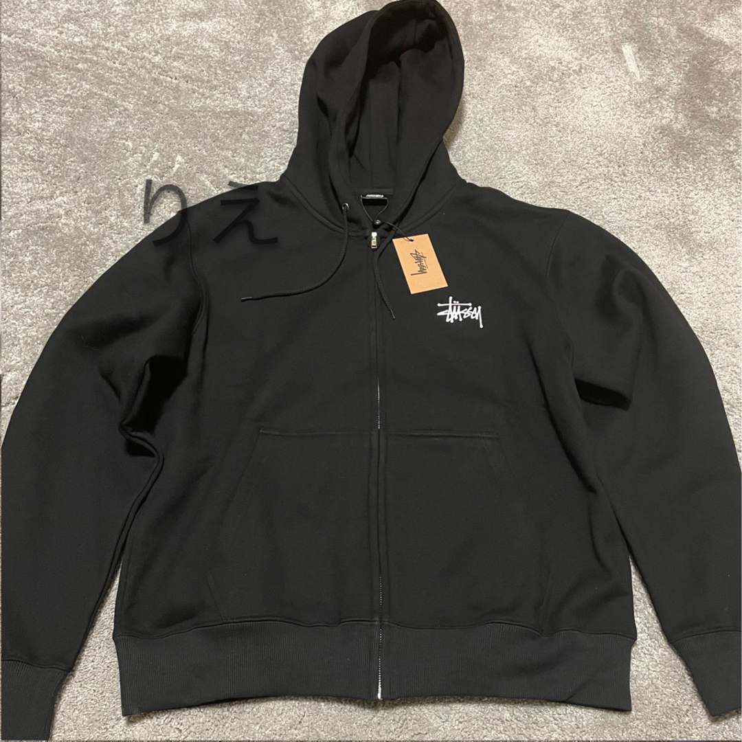 【新品】STUSSY ジップパーカー  Full Zip Hoodie