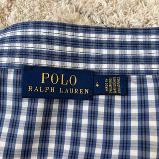 POLO RALPH LAUREN - 【美品】ポロ・ラルフローレン チェックラップ