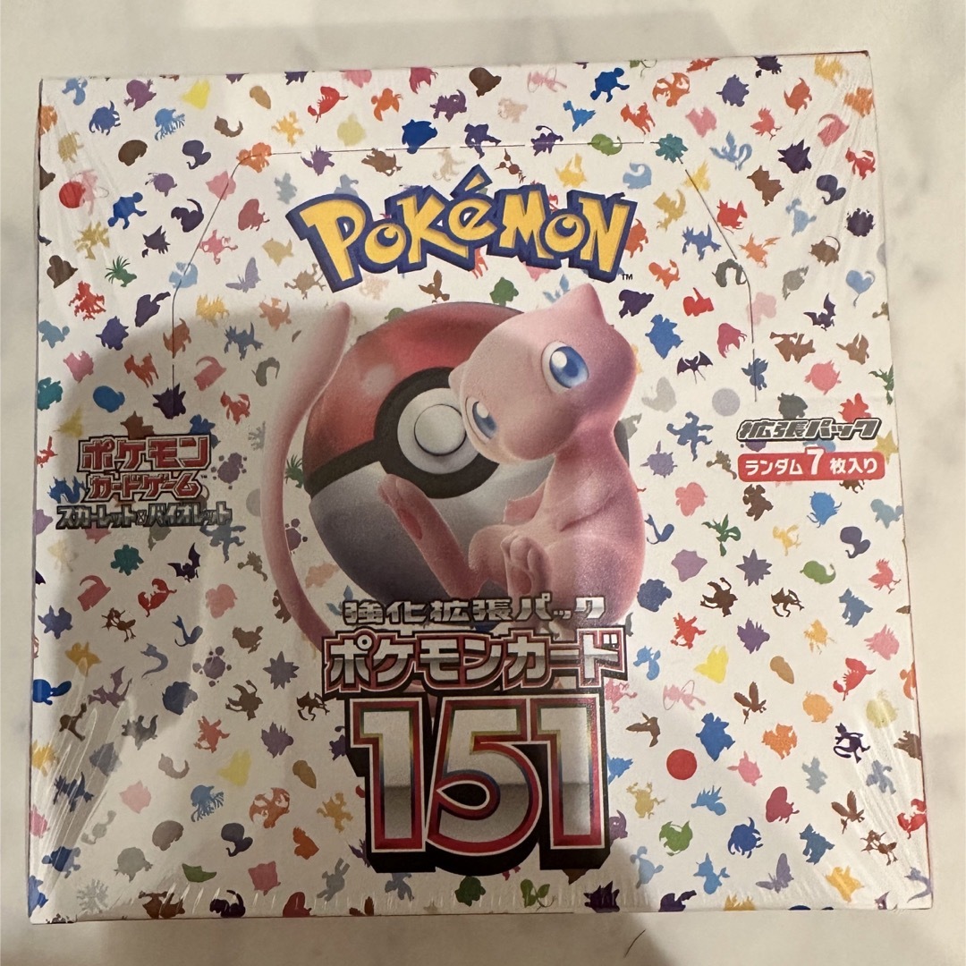 ポケモンカード151 1box 完全未開封　シュリンク付き