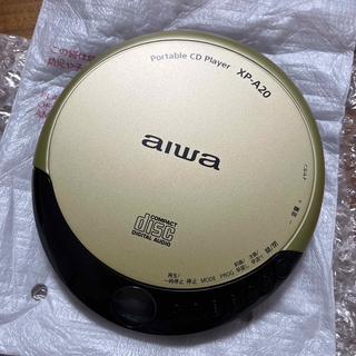 アイワ(aiwa)の美品　ポータブルCDプレイヤー　XP-A20  aiwa(ポータブルプレーヤー)