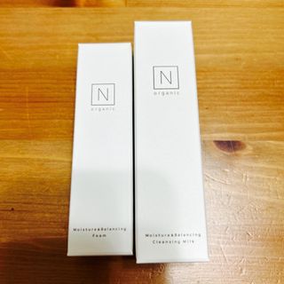 エヌオーガニック(N organic)のN organic モイスチュア&バランシングクレンジングミルク&フォーム(洗顔料)