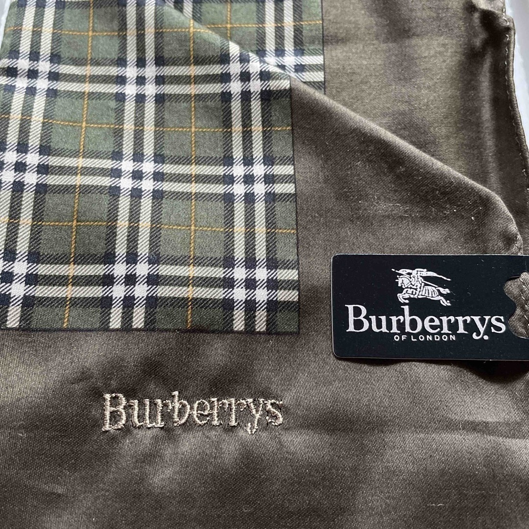 BURBERRY(バーバリー)のお値下げ❗️BURBERRY バーバリー  ノバチェック　大判　新品未使用❗️ メンズのファッション小物(ハンカチ/ポケットチーフ)の商品写真