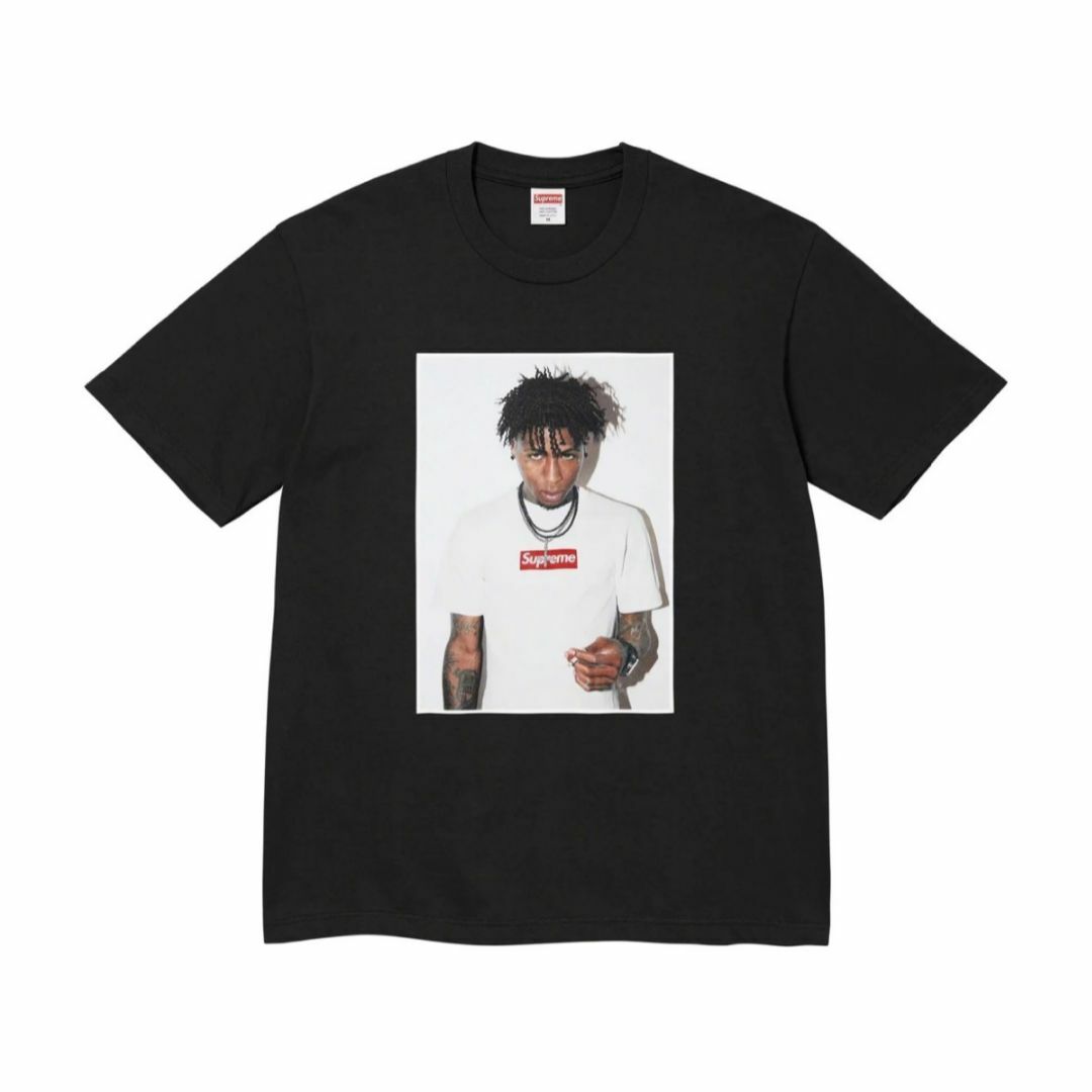 S 黒 即発送 国内正規 Supreme 23AW NBA Youngboy T