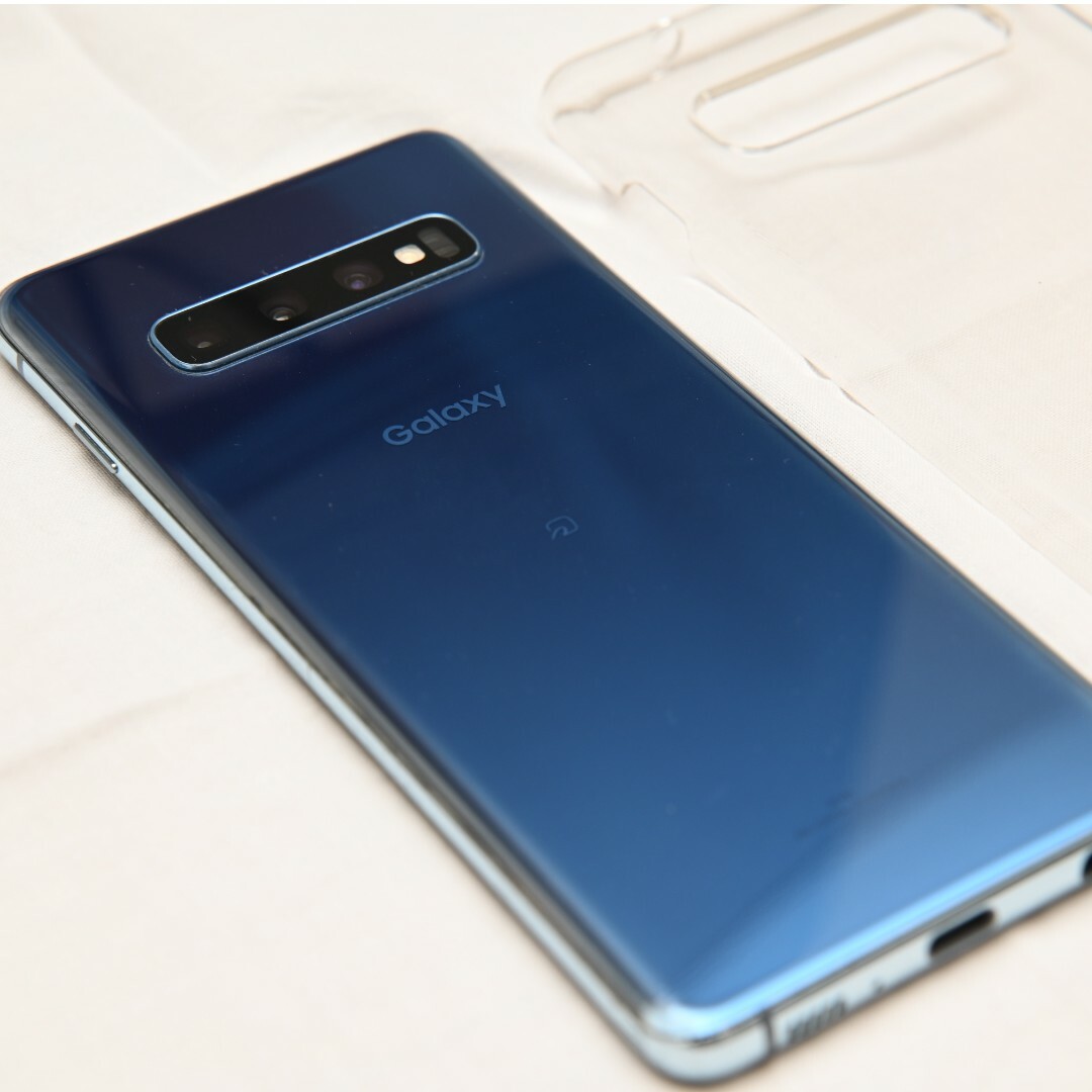 Galaxy(ギャラクシー)の【訳あり】Galaxy S10 SCV41 au SIMロック解除済み スマホ/家電/カメラのスマートフォン/携帯電話(スマートフォン本体)の商品写真