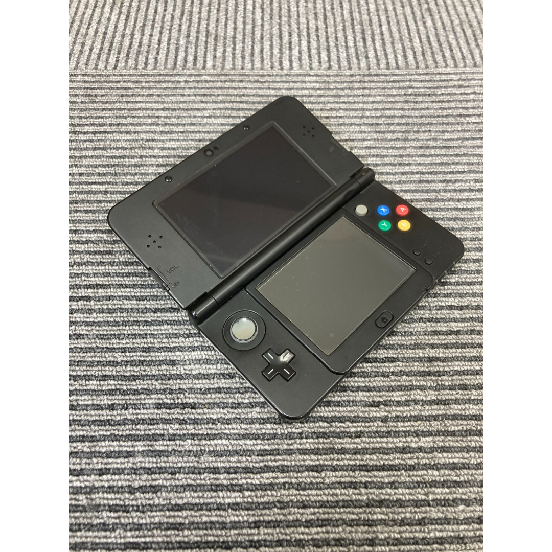 Nintendo New ニンテンドー3DS 中古 ブラック スマブラ着せ替えプの