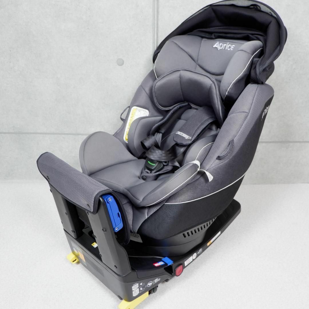 クリーニング済 アップリカ チャイルドシート ISOFIX クルリラ プレミアム