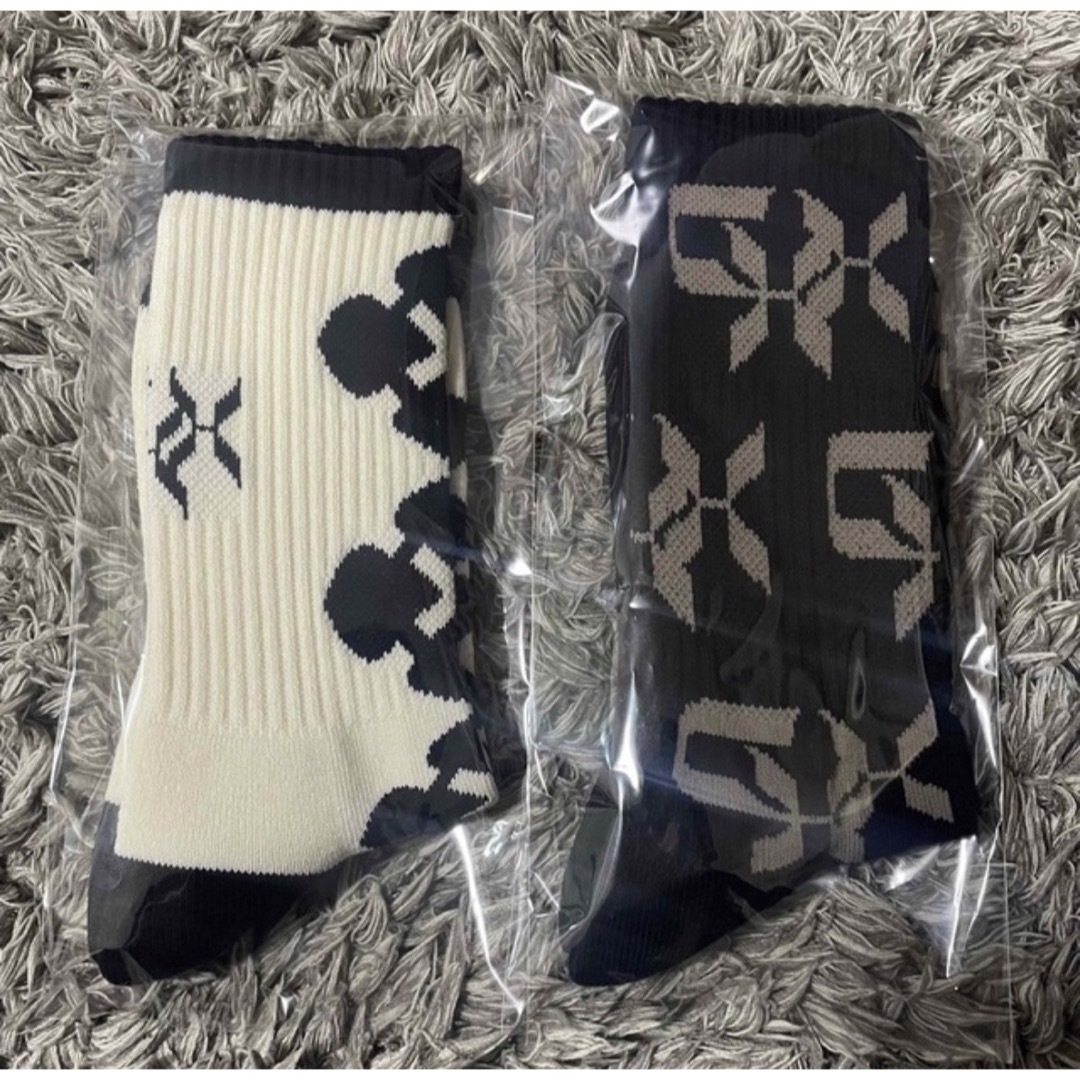 2色セット GAKKIN 花罰 GX SOCKS メンズのレッグウェア(ソックス)の商品写真