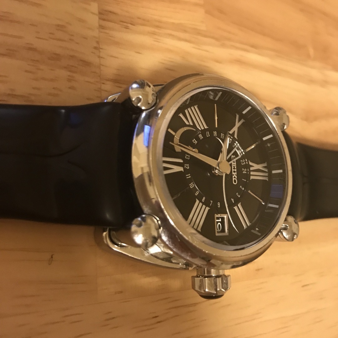 SEIKO(セイコー)のセイコー ガランテ GMT SBLA047 5R66-0AC1 箱・付属品付  メンズの時計(腕時計(アナログ))の商品写真