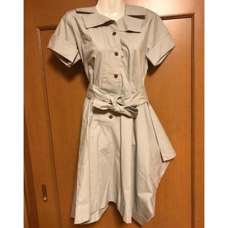 ヴィヴィアンウエストウッド(Vivienne Westwood)のVivenne Westwood アシンメトリーワンピース(ひざ丈ワンピース)