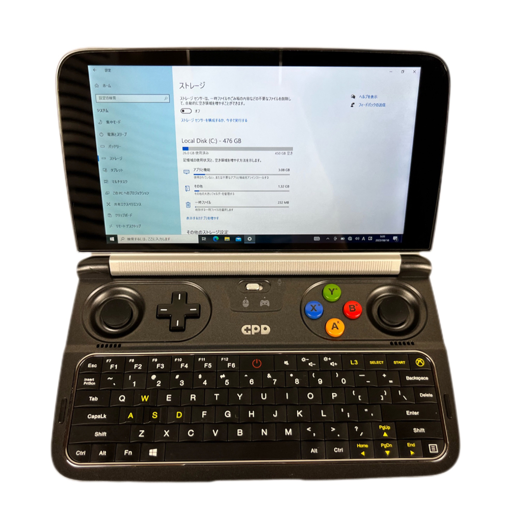 【美品】GPD WIN2 SSD512GB ハンドヘルドゲーム機