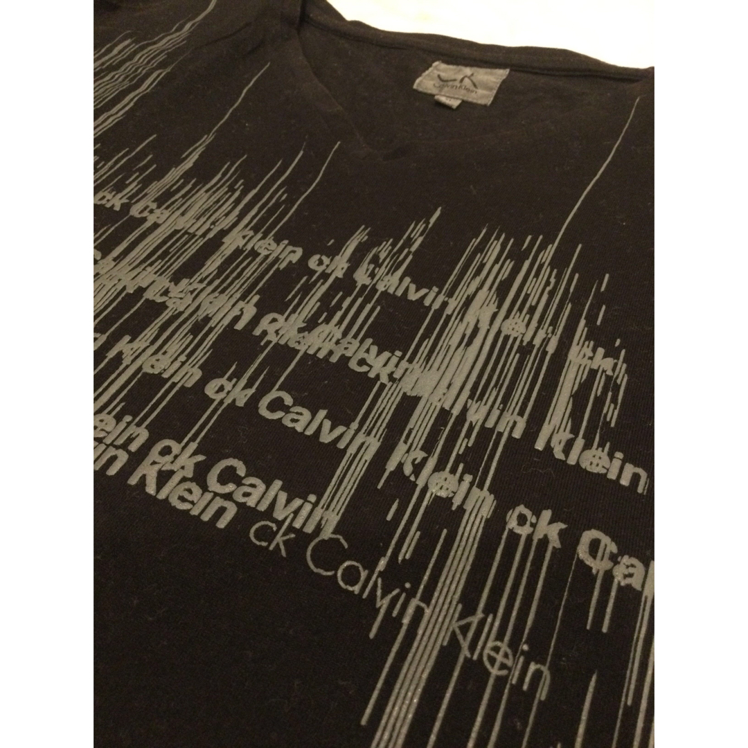 Calvin Klein(カルバンクライン)のCalvinKlein★カルバンクライン Tシャツ（XL）黒 メンズのトップス(Tシャツ/カットソー(半袖/袖なし))の商品写真