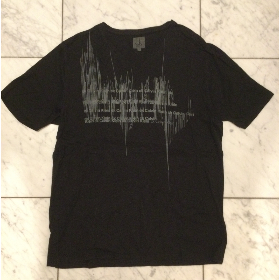 Calvin Klein(カルバンクライン)のCalvinKlein★カルバンクライン Tシャツ（XL）黒 メンズのトップス(Tシャツ/カットソー(半袖/袖なし))の商品写真