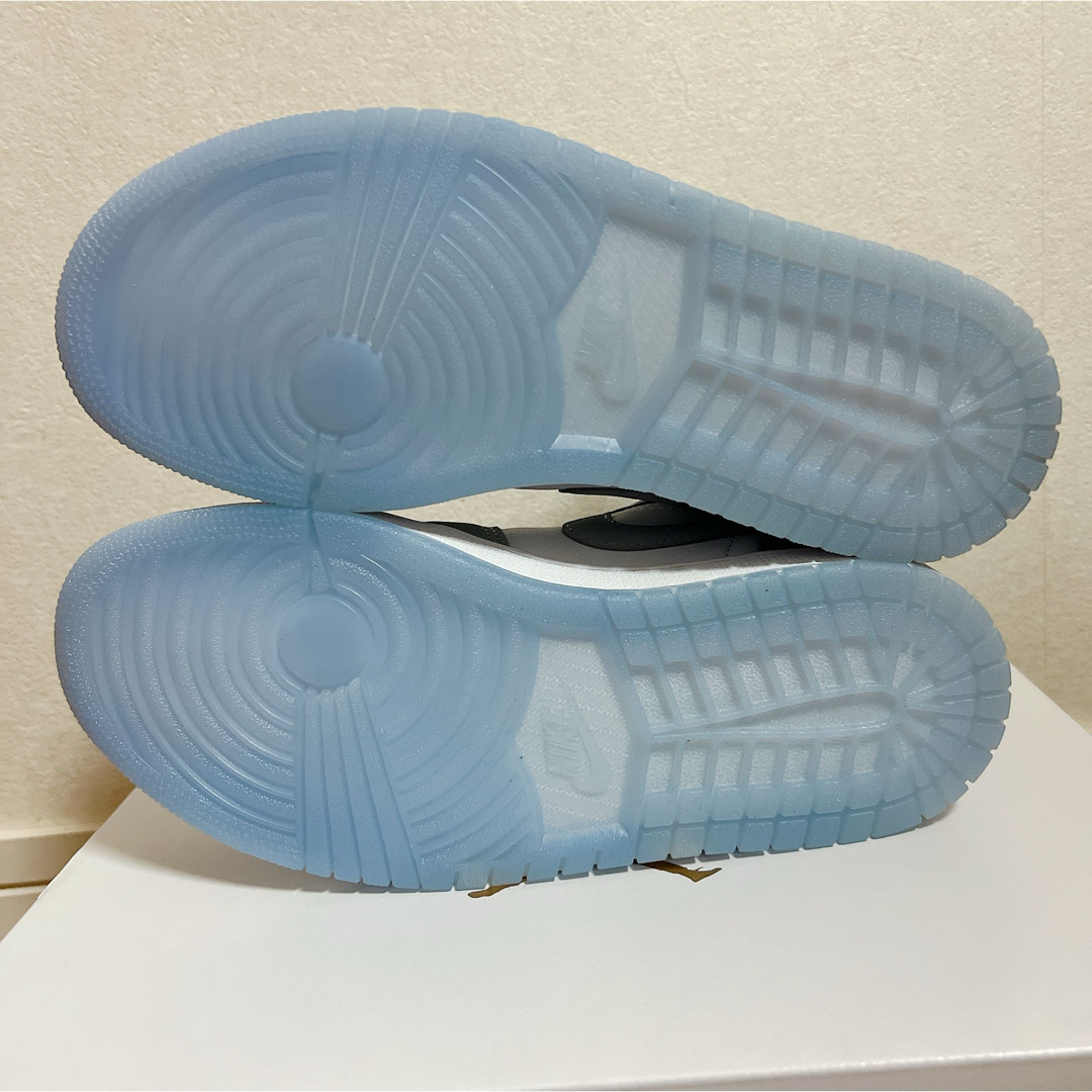 NIKE - AIR JORDAN 1 LOW エアジョーダン ウルフグレー 23.0cmの NIKE - AIR JORDAN 1 LOW エアジョーダン ウルフグレー 23.0cmの