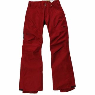 バートン(BURTON)のバートン Ballast ゴアテックス パンツ Sサイズ 赤 スキー Gore(ウエア/装備)