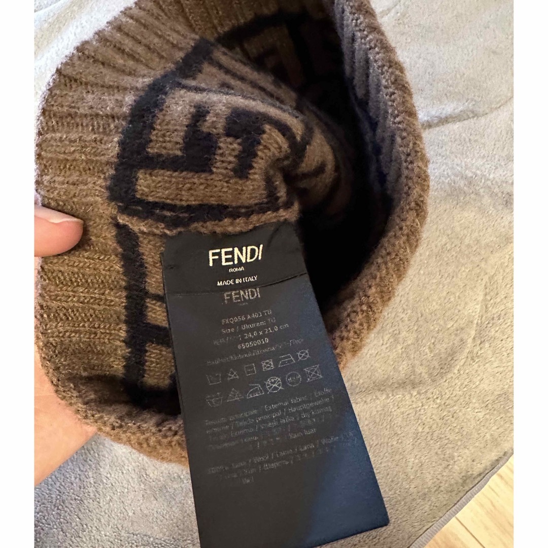 FENDI - FENDI ニット帽の通販 by かめプロフみてね｜フェンディならラクマ