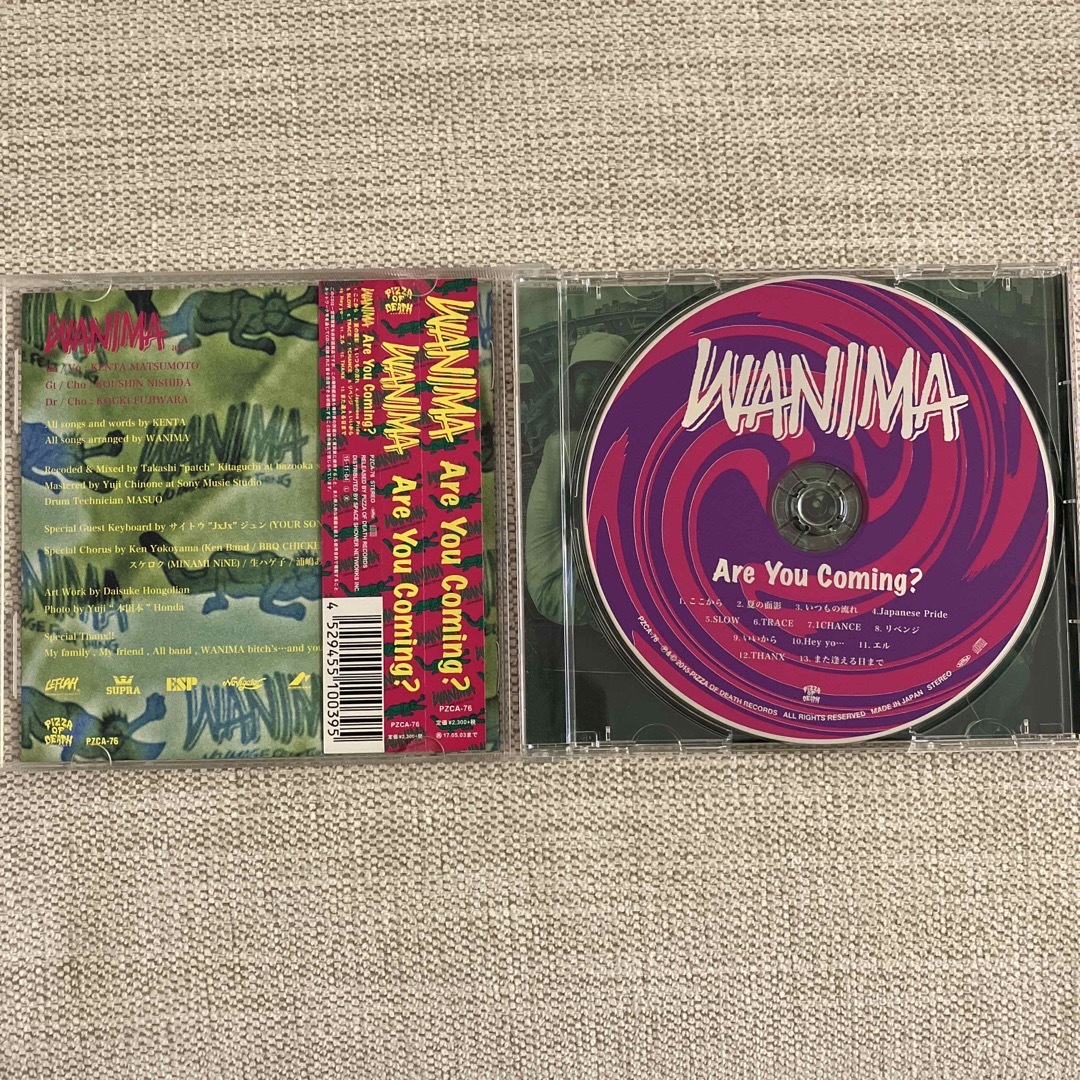 WANIMA(ワニマ)のAre You Coming? など / WANIMA  エンタメ/ホビーのCD(ポップス/ロック(邦楽))の商品写真