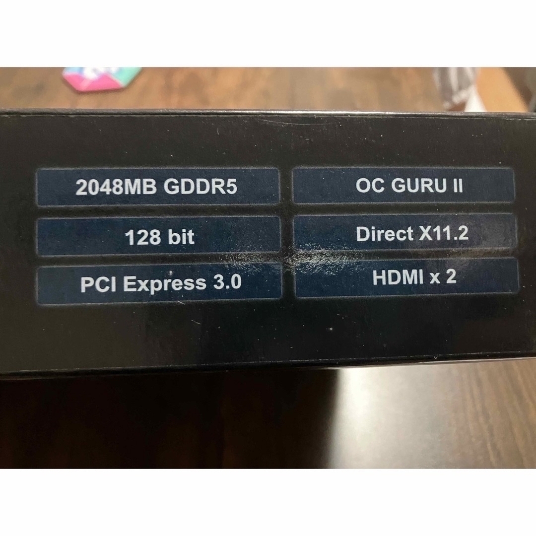 GIGABYTE(ギガバイト)のグラフィックボード GeForce GTX750Ti  箱とドライバCD付き スマホ/家電/カメラのPC/タブレット(PCパーツ)の商品写真