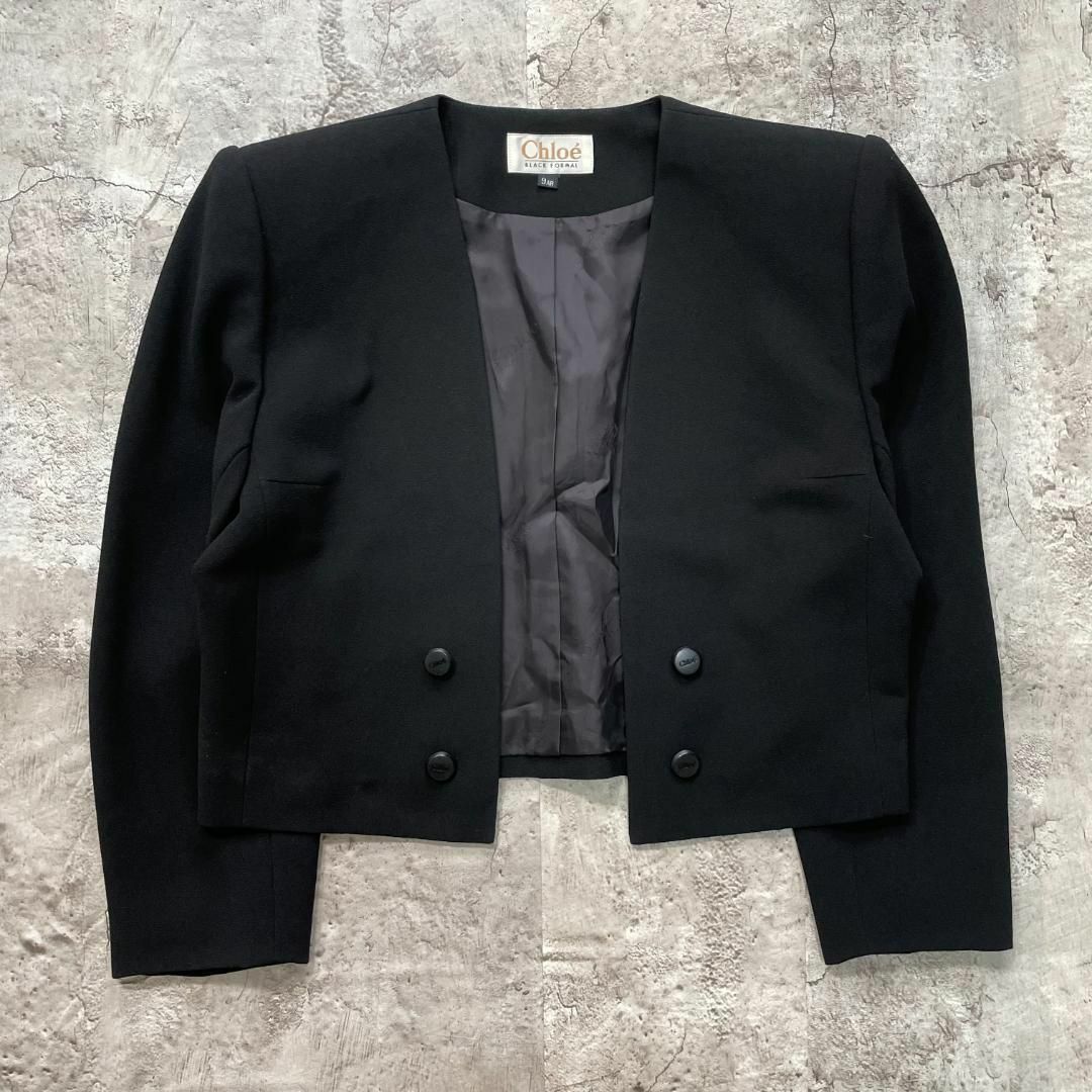 Chloe - クロエ【M】セットアップ ノーカラージャケット ロング