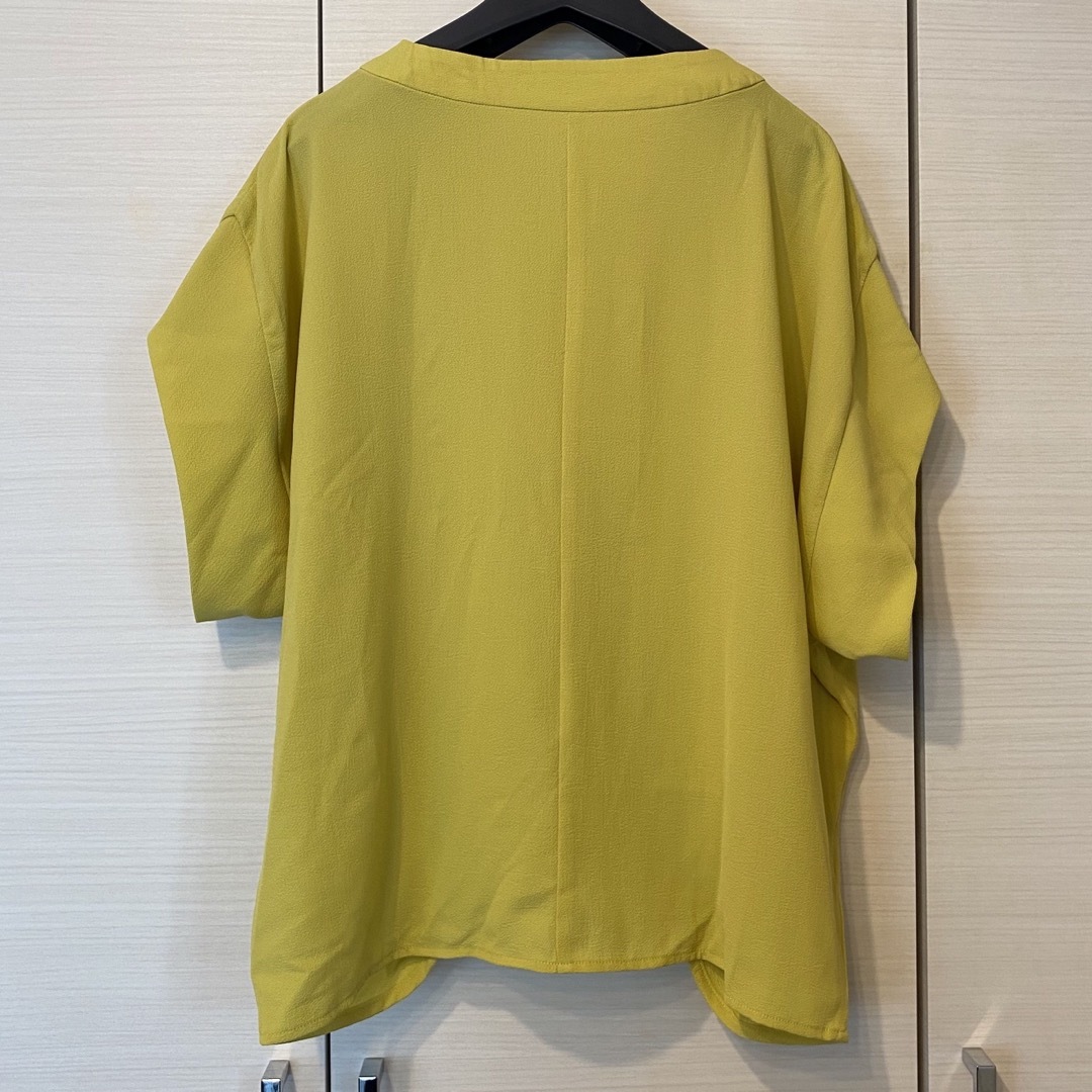 着用２回　シアーブラウス　体型カバー　ゆったり　アメリカンホリック　レプシィム レディースのトップス(シャツ/ブラウス(半袖/袖なし))の商品写真