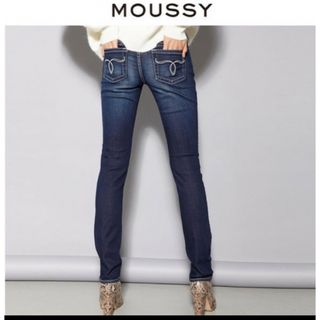 マウジー(moussy)のマウジー　NYLON fit Straight Slim　27 レア美品(デニム/ジーンズ)