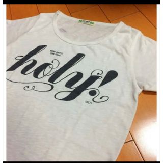 ビームス(BEAMS)のビームスholyホワイトコットンＴ(Tシャツ(半袖/袖なし))