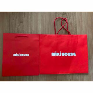 ミキハウス(mikihouse)のミキハウス ショップ袋 2点セット(ショップ袋)