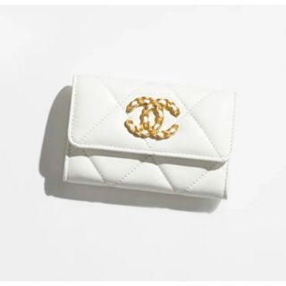 シャネル(CHANEL)の【CHANEL】CHANEL 19 フラップ カードケース(財布)