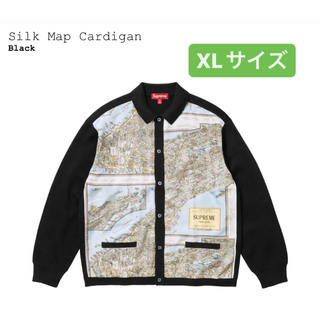 シュプリーム(Supreme)のSupreme Silk Map Cardigan(カーディガン)