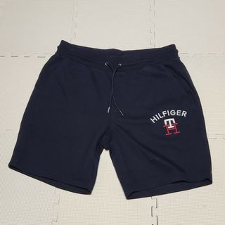 トミーヒルフィガー(TOMMY HILFIGER)のトミーヒルフィガー 刺繍ロゴ スウェットショートパンツ(ショートパンツ)