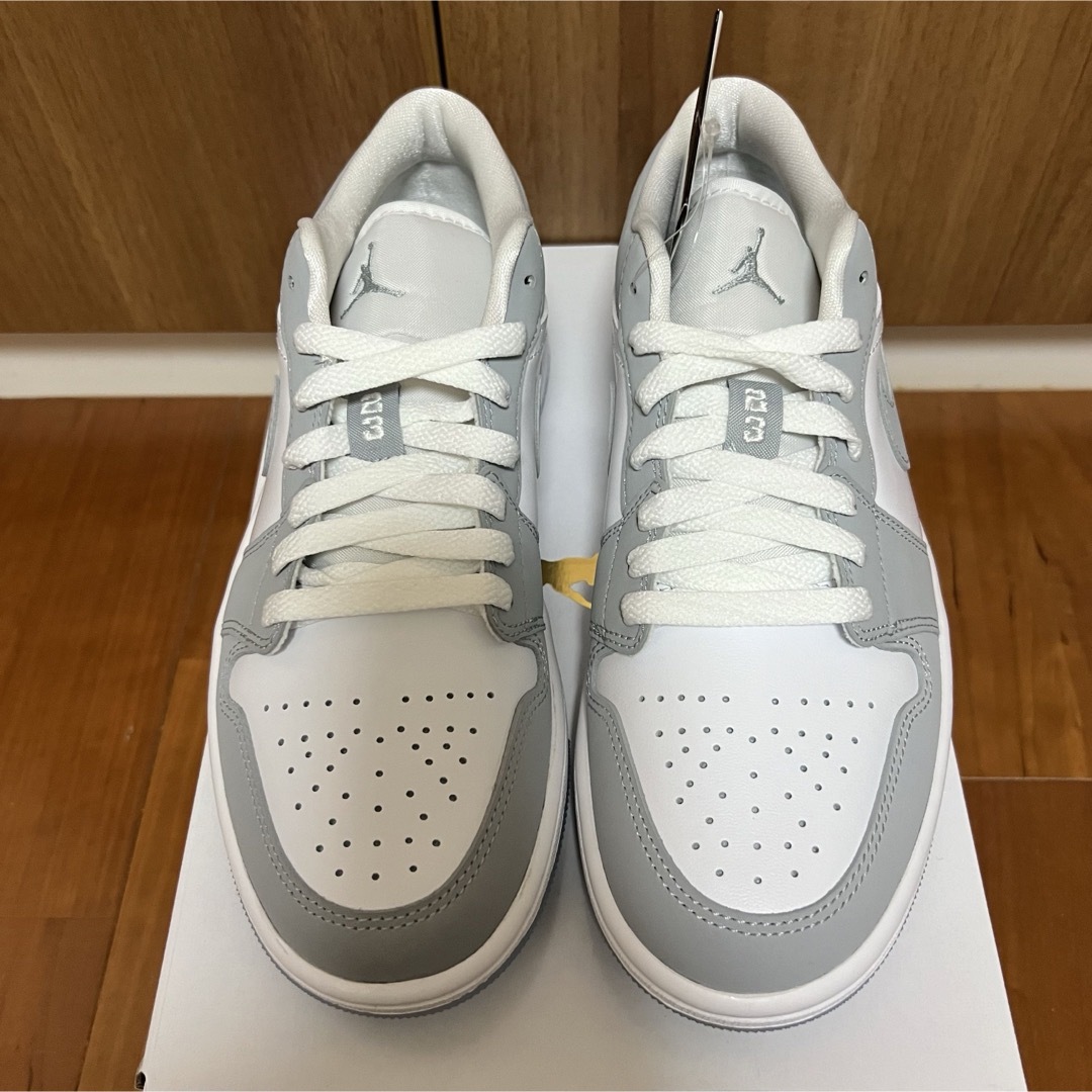 AIR JORDAN 1 LOW エアジョーダン ウルフグレー 24.5cm