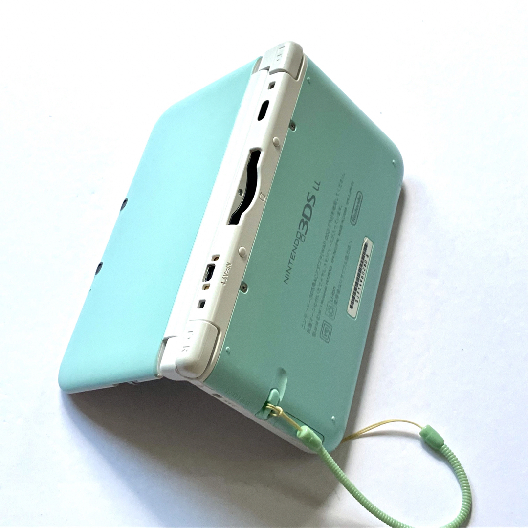 美品】ニンテンドー3DSLL ミント×ホワイト 美品】ニンテンドー3DSLL ミント×ホワイト