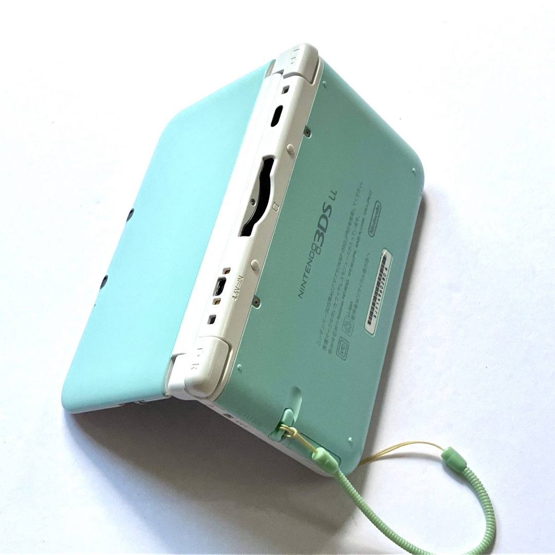 【美品】ニンテンドー3DSLL ミント×ホワイト