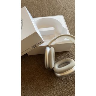 アップル(Apple)のAirPods max シルバー(ヘッドフォン/イヤフォン)