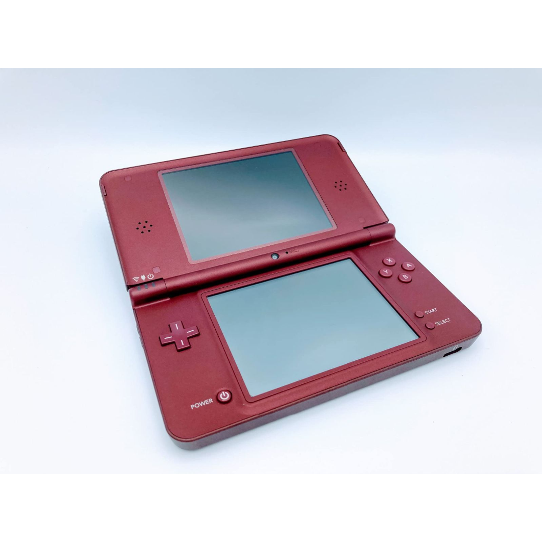 ー漢検DSNintendo DSi LL ワインレッド ソフト4本付属 - 携帯用ゲーム本体 ー漢検DSNintendo DSi LL ワインレッド ソフト4本付属 - 携帯用ゲーム本体