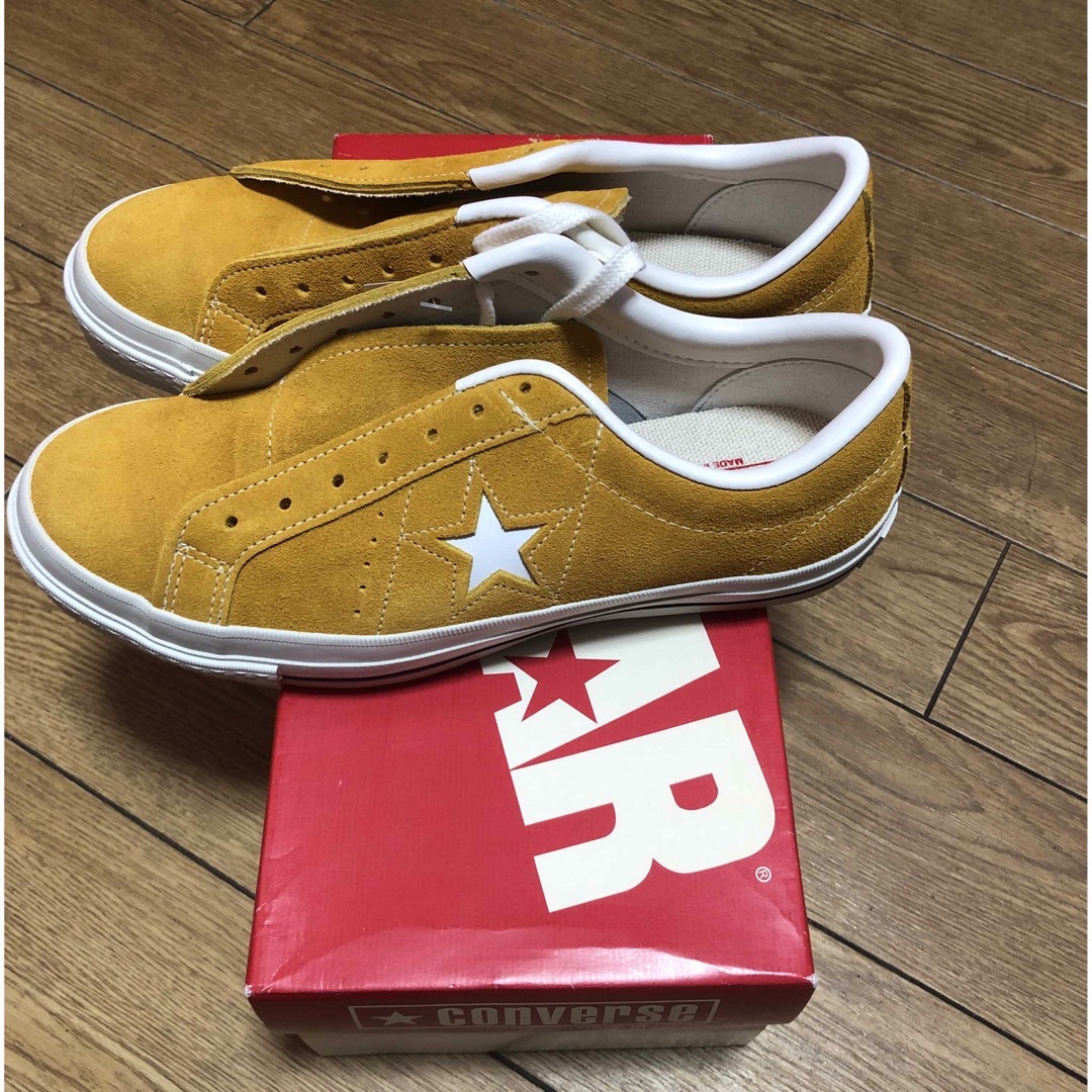 CONVERSE(コンバース)のCONVERSE ONE STAR J SUEDE GOLD 日本製 23 レディースの靴/シューズ(スニーカー)の商品写真