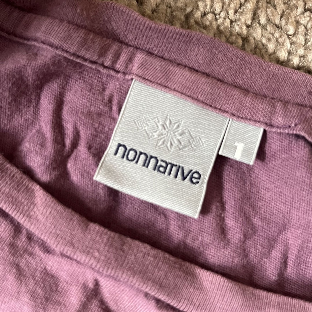 nonnative(ノンネイティブ)のnon native ティシャツ　メンズ　Tシャツ　ロゴ メンズのトップス(Tシャツ/カットソー(半袖/袖なし))の商品写真