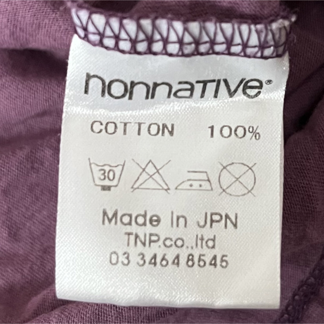 nonnative(ノンネイティブ)のnon native ティシャツ　メンズ　Tシャツ　ロゴ メンズのトップス(Tシャツ/カットソー(半袖/袖なし))の商品写真