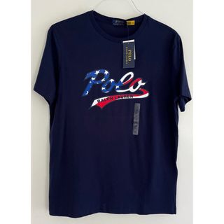 ポロラルフローレン(POLO RALPH LAUREN)のPOLO ラルフローレン　Tシャツ　星条旗　米国購入　新品(Tシャツ/カットソー(半袖/袖なし))