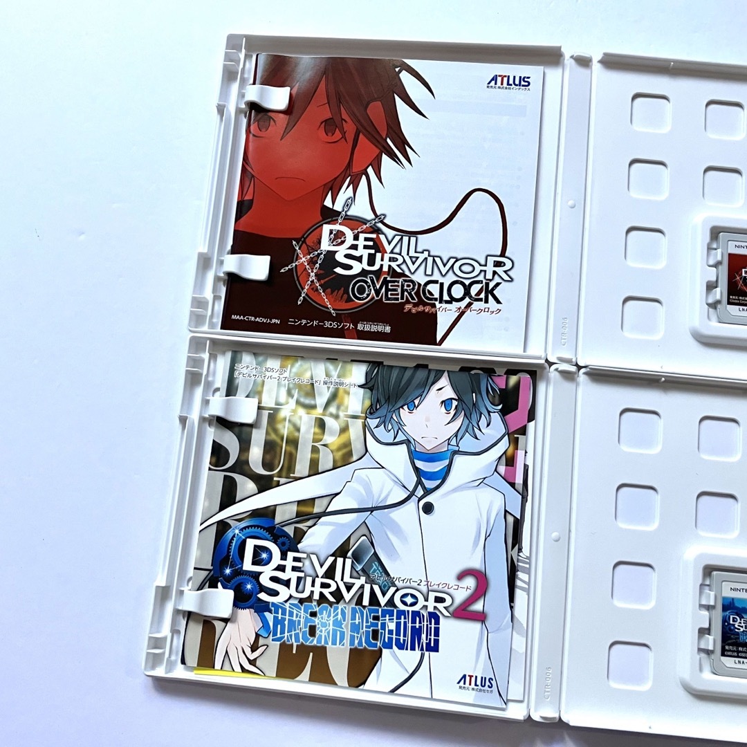 アトラス デビルサバイバー1 2 3DS DS ゲームソフト まとめ売り - 携帯 アトラス デビルサバイバー1 2 3DS DS ゲームソフト まとめ売り - 携帯