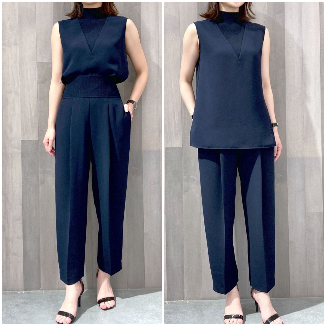 theory 21AW Crepe Combo 重ね着風トップス 黒 | www.workia.de