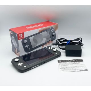 Nintendo Switch - Switchライト グレー 付属品完品 中古品の Nintendo Switch - Switchライト グレー 付属品完品 中古品の