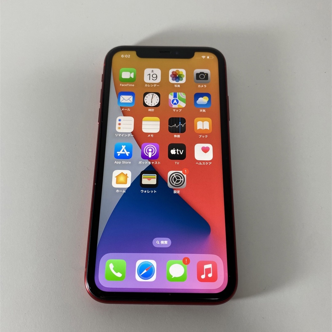 iPhone11 64GB au レッド ジャンク-