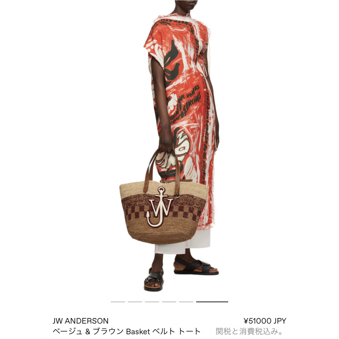 JW ANDERSON◆JWロゴかごバッグ