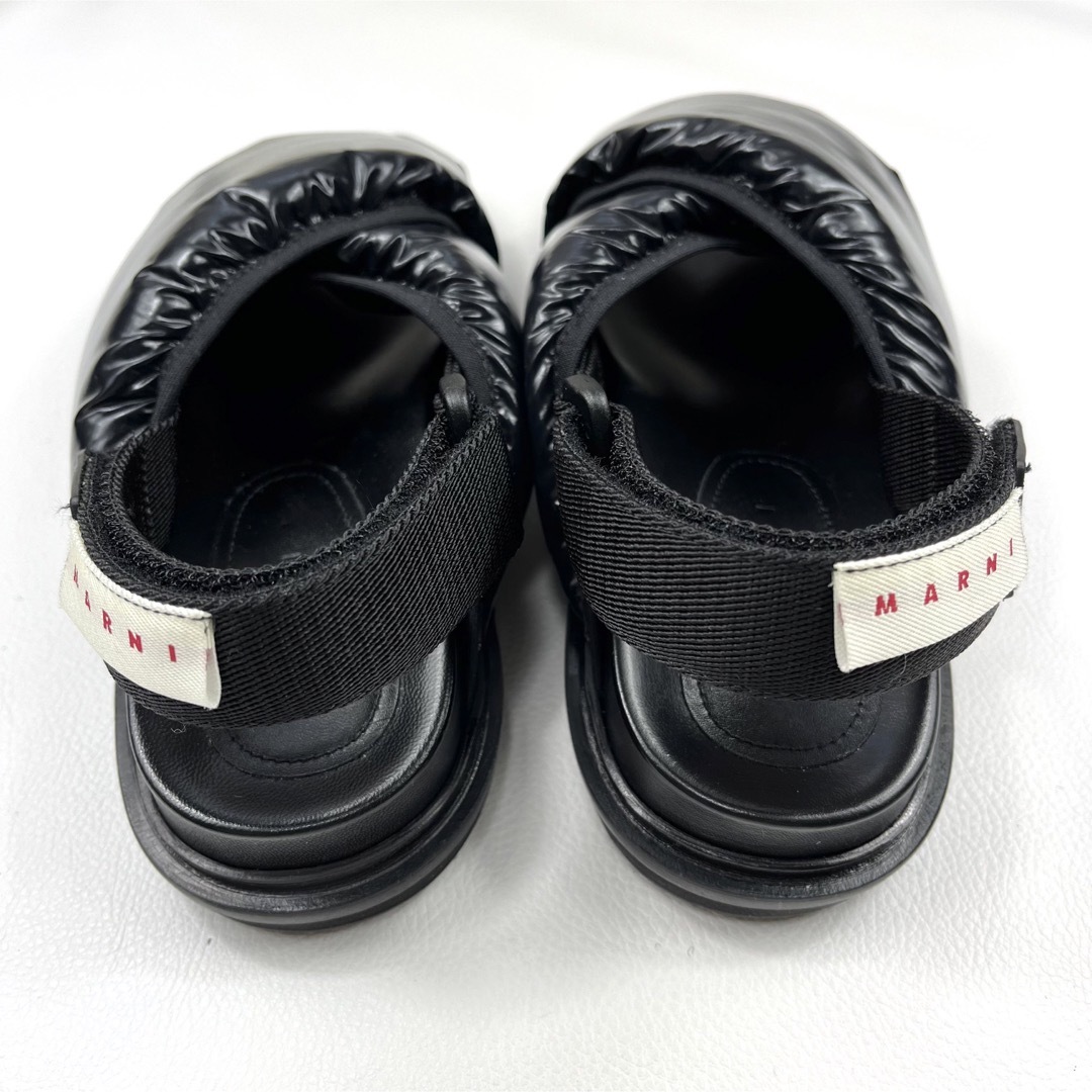 新品 MARNI マルニ Fussbett サンダル 36 ブラック