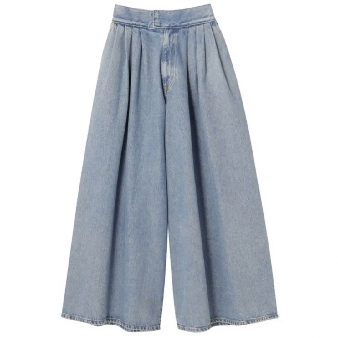 EDWIN×ETRETOKYO タックワイドデニムパンツ S