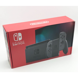 ニンテンドースイッチ(Nintendo Switch)の【液晶・ジョイコンなし】NintendoSwitch 付属品5点＋箱付き(家庭用ゲーム機本体)