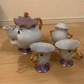 ディズニー(Disney)の美女と野獣 ティーポット夫人 ティーポットセット(食器)